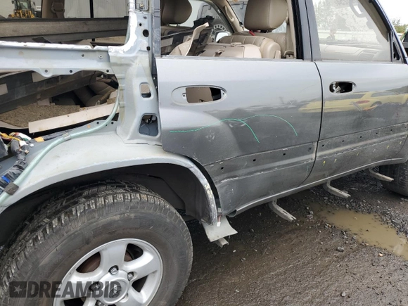 2000 Toyota Land Cruiser with VIN JT3HT05J7Y0084006, listed as a Copart auction lot 76390254 with 142,620 mi miles and Salvage Title. Bid and sale history available at carsss.com. Image 10.