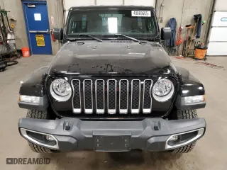 2018 Jeep Wrangler Unlimited Sahara with VIN 1C4HJXEN0JW248194, listed as a Copart auction lot 49069605 with 29,067 mi miles and Salvage Title. Bid and sale history available at carsss.com. Image 5.