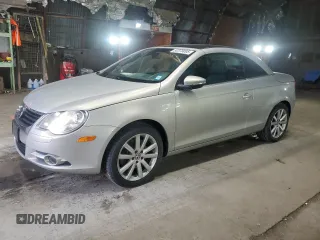 2009 Volkswagen Eos Komfort with VIN WVWBA71F69V019864, listed as a Copart auction lot 52378095 with 142,774 mi miles and Salvage Title. Bid and sale history available at DreamBid. Image 1.
