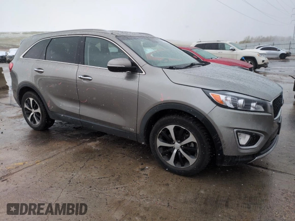 2018 Kia Sorento EX with VIN 5XYPHDA52JG401800, listed as a Copart auction lot 53883105 with 86,396 mi miles and Salvage Title. Bid and sale history available at carsss.com. Image 4.