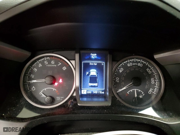 2016 Toyota Tacoma SR with VIN 5TFSX5EN7GX041233, listed as a Copart auction lot 48932445 with 149,116 mi miles and Salvage Title. Bid and sale history available at carsss.com. Image 9.