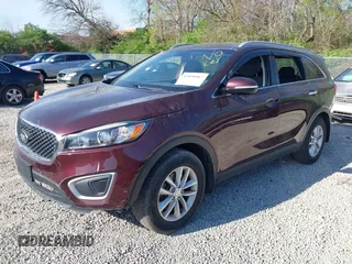 2017 Kia Sorento LX with VIN 5XYPG4A37HG255017, listed as a IAAI auction lot 42090967 with 122,021 mi miles. Bid and sale history available at carsss.com. Image 2.