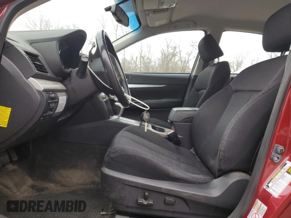 2012 Subaru Legacy 2.5i Premium with VIN 4S3BMBC68C3040435, listed as a Copart auction lot 52702485 with 128,987 mi miles and Salvage Title. Bid and sale history available at carsss.com. Image 7.
