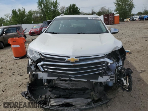 2019 Chevrolet Equinox Premier with VIN 2GNAXPEX8K6276748, listed as a Copart auction lot 52823745 with 90,163 mi miles and Salvage title. Bid and sale history available at DreamBid. Image 5.