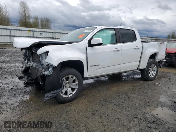 2019 Chevrolet Colorado 4WD LT z VIN 1GCGTCEN6K1319086, wystawiony jako Copart lot #51813825 z przebiegiem Nie podano mil oraz Szkoda całkowita • Salvage title. Historia ofert i sprzedaży dostępna na DreamBid. Obrazek 1.