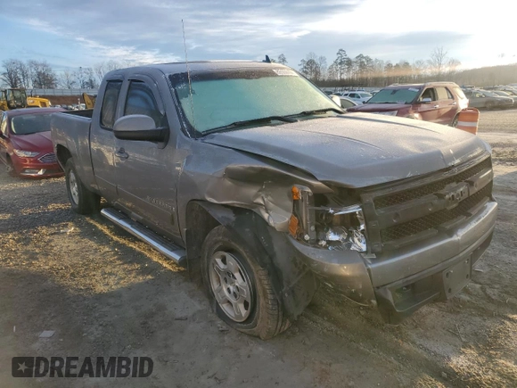 2007 Chevrolet Silverado 1500 LT w/1LT with VIN 2GCEC19J971643783, listed as a Copart auction lot 86998484 with 266,158 mi miles and Salvage Title. Bid and sale history available at carsss.com. Image 4.