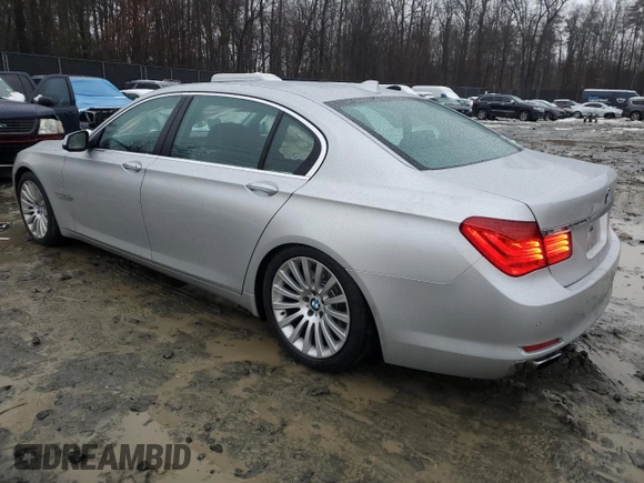 2011 BMW 7 Series 750Li xDrive with VIN WBAKC8C54BC431767, listed as a Copart auction lot 44861035 with 82,607 mi miles and Salvage Title. Bid and sale history available at carsss.com. Image 2.