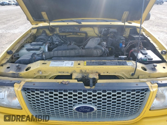 2002 Ford Ranger XL with VIN 1FTYR10U52PB33218, listed as a Copart auction lot 54787415 with 114,449 mi miles and Clean Title. Bid and sale history available at carsss.com. Image 11.