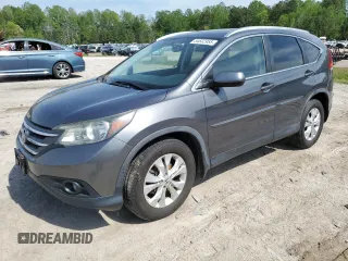 2013 Honda CR-V EX-L with VIN 2HKRM4H77DH631843, listed as a Copart auction lot 54602955 with 128,925 mi miles and Clean Title. Bid and sale history available at carsss.com. Image 1.