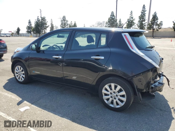 2016 Nissan LEAF S with VIN 1N4AZ0CP5GC308380, listed as a Copart auction lot 54706785 with 103,930 mi miles and Salvage Title. Bid and sale history available at carsss.com. Image 2.