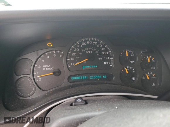2003 GMC Yukon SLE with VIN 1GKEK13V33R298724, listed as a Copart auction lot 71219164 with 216,503 mi miles and Salvage Title. Bid and sale history available at carsss.com. Image 9.