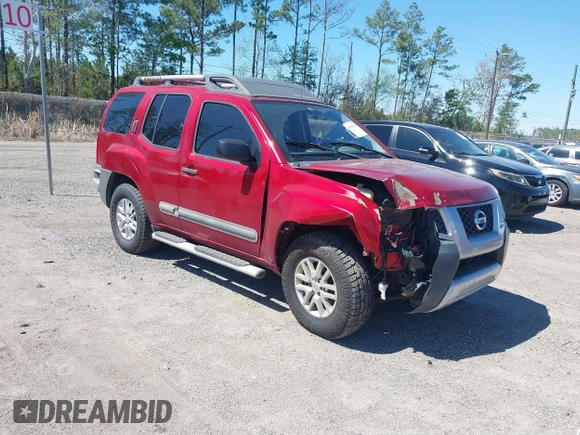 2015 Nissan Xterra S with VIN 5N1AN0NU8FN651093, listed as a IAAI auction lot 41798248 with 119,341 mi miles and . Bid and sale history available at DreamBid. Image 1.