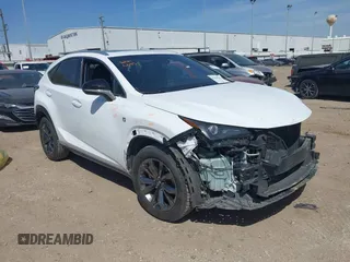 2019 Lexus NX 300 z VIN JTJYARBZXK2119274, wystawiony jako IAAI lot #41830364 z przebiegiem 101 384 mil mil oraz . Historia ofert i sprzedaży dostępna na DreamBid. Obrazek 1.