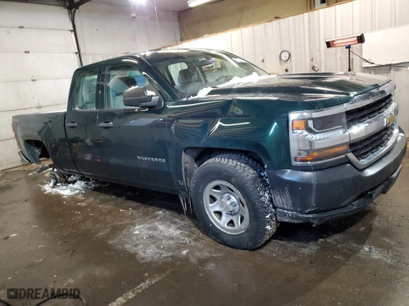 2018 Chevrolet Silverado 1500 Work Truck with VIN 1GCVKNEC1JZ265667, listed as a Copart auction lot 42725095 with 96,534 mi miles and Salvage Title. Bid and sale history available at carsss.com. Image 4.