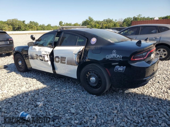 2018 Dodge Charger Police with VIN 2C3CDXKT9JH249108, listed as a Copart auction lot 50931725 with Not Provided miles and Salvage Title. Bid and sale history available at carsss.com. Image 2.