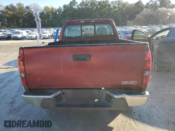 2006 GMC Canyon Work Truck with VIN 1GTCS148968139065, listed as a Copart auction lot 82416774 with 163,349 mi miles and Clean Title. Bid and sale history available at carsss.com. Image 10.