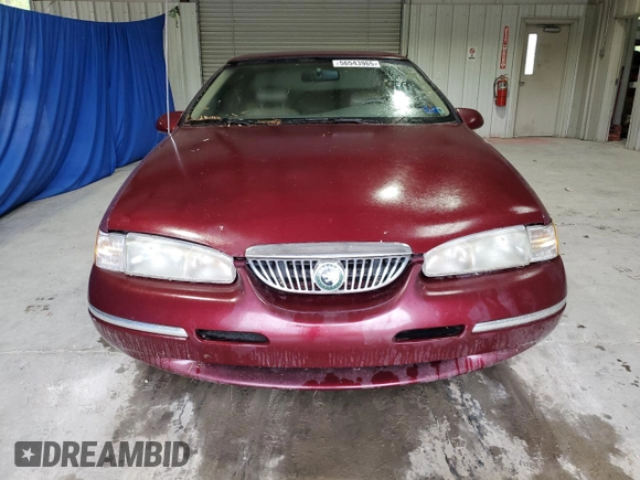 1997 Mercury Cougar z VIN 1MELM62WXVH603342, wystawiony jako Copart lot #56543965 z przebiegiem 151 497 mil mil oraz Czysty tytuł • Clean title. Historia ofert i sprzedaży dostępna na DreamBid. Obrazek 5.