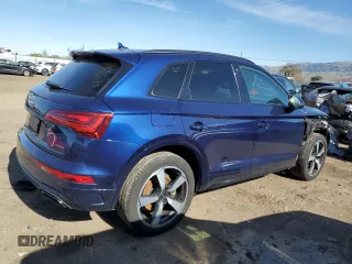 2022 Audi Q5 S line Prestige with VIN WA1FAAFY9N2005441, listed as a Copart auction lot 44642835 with 32,904 mi miles and Salvage Title. Bid and sale history available at carsss.com. Image 3.