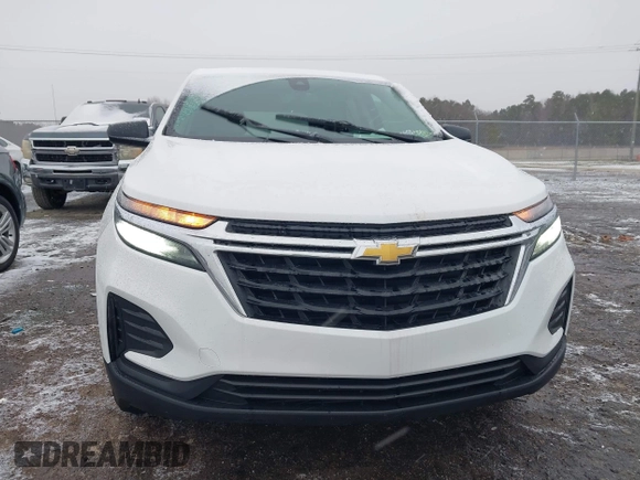2024 Chevrolet Equinox LS with VIN 3GNAX5EG0RL287768, listed as a IAAI auction lot 41622472 with 13,697 mi miles. Bid and sale history available at carsss.com. Image 12.
