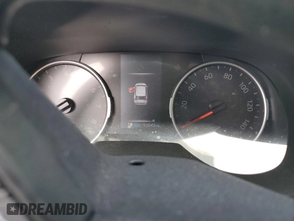 2019 Toyota RAV4 LE with VIN JTMK1RFV2KD018508, listed as a Copart auction lot 49722885 with 93,043 mi miles and Salvage Title. Bid and sale history available at carsss.com. Image 9.