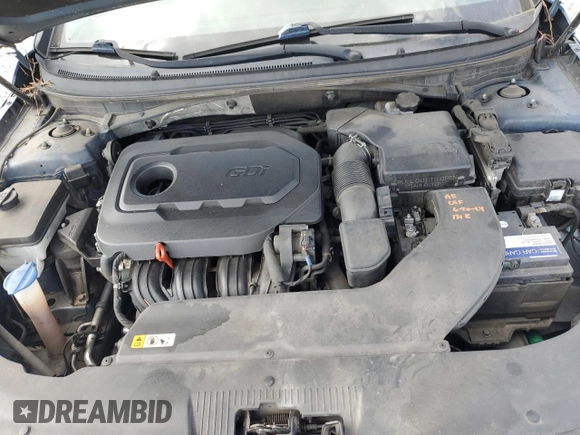 2016 Hyundai Sonata Sport with VIN 5NPE34AF7GH390860, listed as a Copart auction lot 53282325 with 140,947 mi miles and Salvage Title. Bid and sale history available at DreamBid. Image 11.