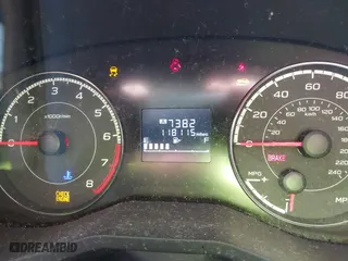 2017 Subaru Impreza with VIN 4S3GKAA68H1605729, listed as a IAAI auction lot 41190447 with 118,115 mi miles. Bid and sale history available at carsss.com. Image 7.