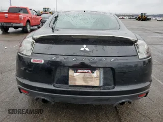 2012 Mitsubishi Eclipse GS with VIN 4A31K5DFXCE007410, listed as a Copart auction lot 42132085 with 133,330 mi miles and Salvage Title. Bid and sale history available at DreamBid. Image 6.