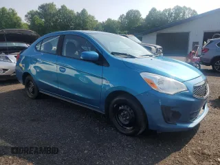 2020 Mitsubishi Mirage ES z VIN ML32F3FJ5LHF05052, wystawiony jako Copart lot #60622335 z przebiegiem 122 612 mil mil oraz Czysty tytuł • Clean title. Historia ofert i sprzedaży dostępna na DreamBid. Obrazek 4.
