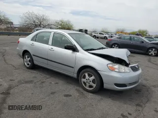 2008 Toyota Corolla CE with VIN 1NXBR32E48Z985122, listed as a Copart auction lot 52348555 with 71,860 mi miles and Salvage Title. Bid and sale history available at DreamBid. Image 4.