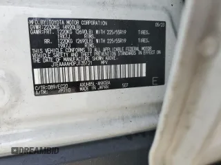 2023 Toyota Venza LE with VIN JTEAAAAH0PJ135121, listed as a Copart auction lot 60995454 with 17,910 mi miles and Salvage Title. Bid and sale history available at carsss.com. Image 13.