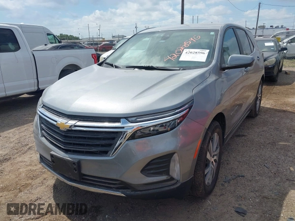 2023 Chevrolet Equinox LT z VIN 3GNAXUEG1PL235072, wystawiony jako IAAI lot #42028596 z przebiegiem Nie podano mil oraz . Historia ofert i sprzedaży dostępna na DreamBid. Obrazek 2.