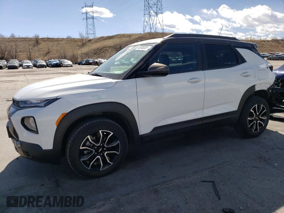 2021 Chevrolet TrailBlazer ACTIV with VIN KL79MSSL9MB092330, listed as a Copart auction lot 49345655 with 65,245 mi miles and Salvage Title. Bid and sale history available at DreamBid. Image 1.