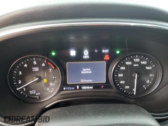 2020 Cadillac CT5 Sport with VIN 1G6DU5RK0L0122369, listed as a Copart auction lot 54588485 with 18,546 mi miles and Salvage title. Bid and sale history available at DreamBid. Image 9.