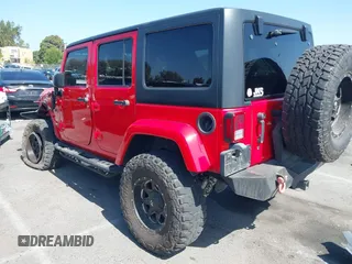 2016 Jeep Wrangler Unlimited Sahara with VIN 1C4BJWEG9GL194499, listed as a IAAI auction lot 42519265 with 84,432 mi miles and . Bid and sale history available at DreamBid. Image 3.
