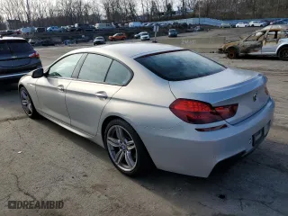 2017 BMW 6 Series 640i xDrive with VIN WBA6D2C56HGT66482, listed as a Copart auction lot 38348264 with 90,809 mi miles. Bid and sale history available at carsss.com. Image 2.