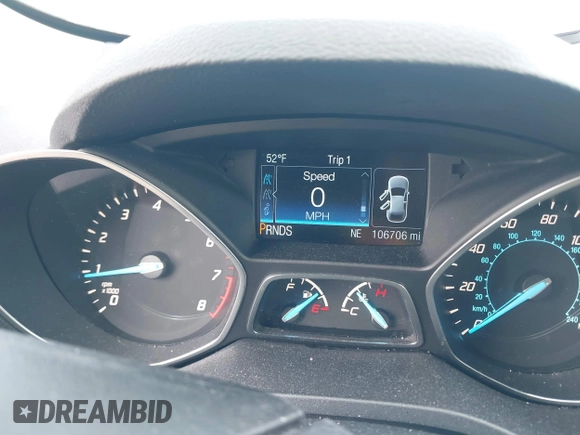 2015 Ford Escape Titanium with VIN 1FMCU0J98FUA19911, listed as a IAAI auction lot 41750596 with 106,706 mi miles. Bid and sale history available at carsss.com. Image 7.