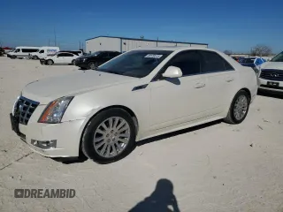 2013 Cadillac CTS Premium with VIN 1G6DP5E33D0153588, listed as a Copart auction lot 46529515 with 103,980 mi miles and Clean title. Bid and sale history available at DreamBid. Image 1.