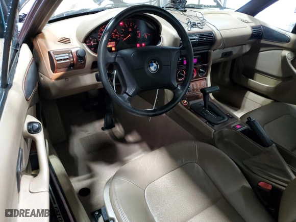 1996 BMW 3-Series Z3 with VIN 4USCH7329TLB70854, listed as a Copart auction lot 83287764 with 125,914 mi miles and Salvage Title. Bid and sale history available at carsss.com. Image 8.