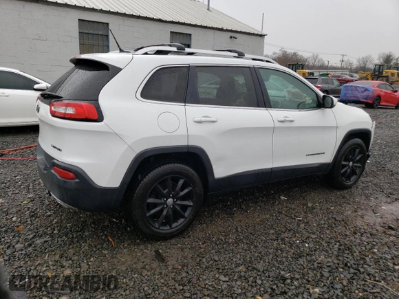 2015 Jeep Cherokee Limited with VIN 1C4PJMDS7FW651114, listed as a Copart auction lot 46925925 with 113,388 mi miles and Salvage Title. Bid and sale history available at carsss.com. Image 3.