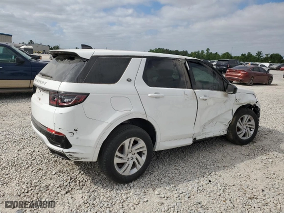 2024 Land Rover Discovery Sport S with VIN SALCJ2FX5RH343453, listed as a Copart auction lot 52719555 with 2,500 mi miles and Clean Title. Bid and sale history available at carsss.com. Image 3.