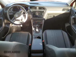 2022 Volkswagen Tiguan SE with VIN 3VV3B7AX9NM033175, listed as a Copart auction lot 88956345 with 39,219 mi miles and Salvage Title. Bid and sale history available at DreamBid. Image 8.