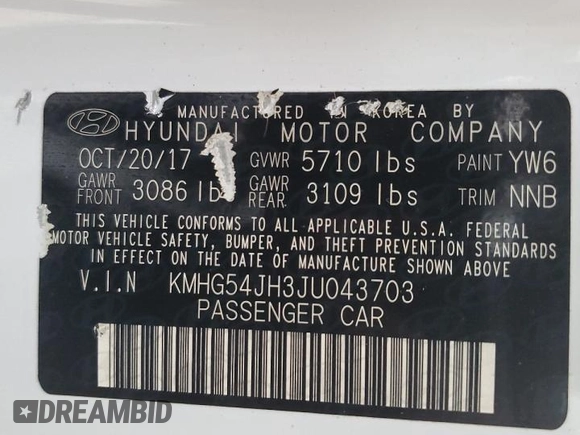 2018 Genesis G90 Ultimate with VIN KMHG54JH3JU043703, listed as a Copart auction lot 74028884 with Not Provided miles and Salvage Title. Bid and sale history available at DreamBid. Image 14.