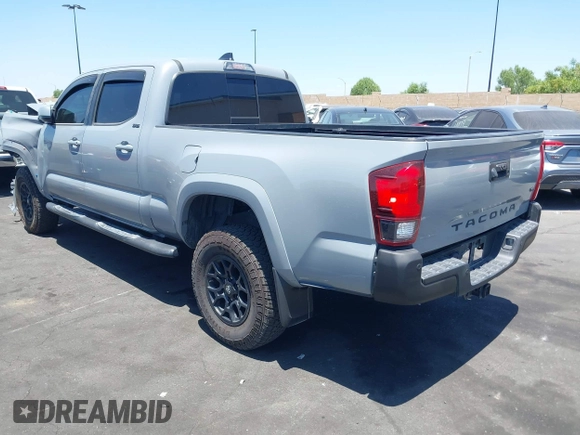 2020 Toyota Tacoma SR5 with VIN 3TMBZ5DN7LM025500, listed as a IAAI auction lot 42651731 with 54,879 mi miles and . Bid and sale history available at DreamBid. Image 3.
