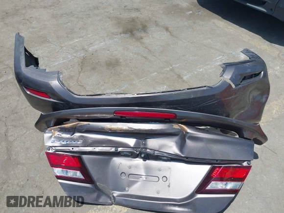 2015 Honda Civic LX with VIN 19XFB2F51FE259874, listed as a IAAI auction lot 42380822 with 100,036 mi miles and . Bid and sale history available at DreamBid. Image 12.