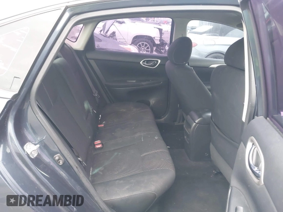 2014 Nissan Sentra S with VIN 3N1AB7AP6EY268974, listed as a IAAI auction lot 42159041 with 130,588 mi miles and . Bid and sale history available at DreamBid. Image 8.