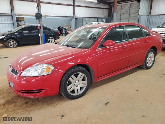 2012 Chevrolet Impala LT Fleet with VIN 2G1WG5E34C1152225, listed as a Copart auction lot 47120475 with 132,772 mi miles and Salvage Title. Bid and sale history available at carsss.com. Image 1.