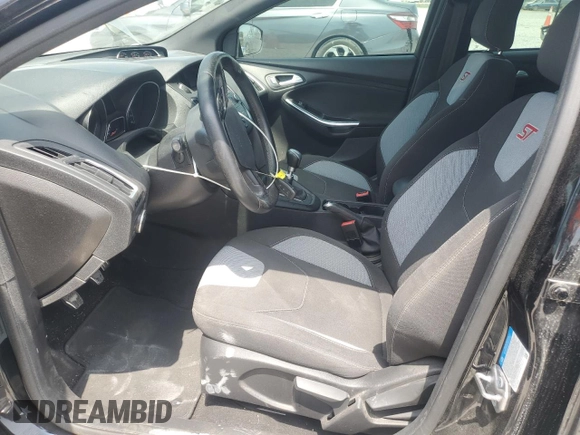 2018 Ford Focus ST with VIN 1FADP3L98JL216595, listed as a Copart auction lot 52825155 with 96,617 mi miles and Salvage Title. Bid and sale history available at DreamBid. Image 7.