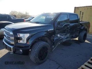 2016 Ford F-150 XLT with VIN 1FTEW1EG4GFB39023, listed as a Copart auction lot 46528095 with 191,535 mi miles and Salvage title. Bid and sale history available at DreamBid. Image 1.