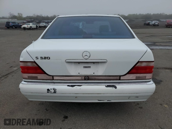 1999 Mercedes-Benz S 320/430/500 with VIN WDBGA33G0XA420334, listed as a Copart auction lot 55602345 with 239,693 mi miles and Clean Title. Bid and sale history available at DreamBid. Image 6.