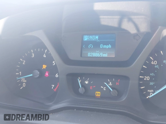 2017 Ford Transit with VIN 1FTBW2ZG5HKA31148, listed as a IAAI auction lot 41834640 with 28,869 mi miles and . Bid and sale history available at DreamBid. Image 6.